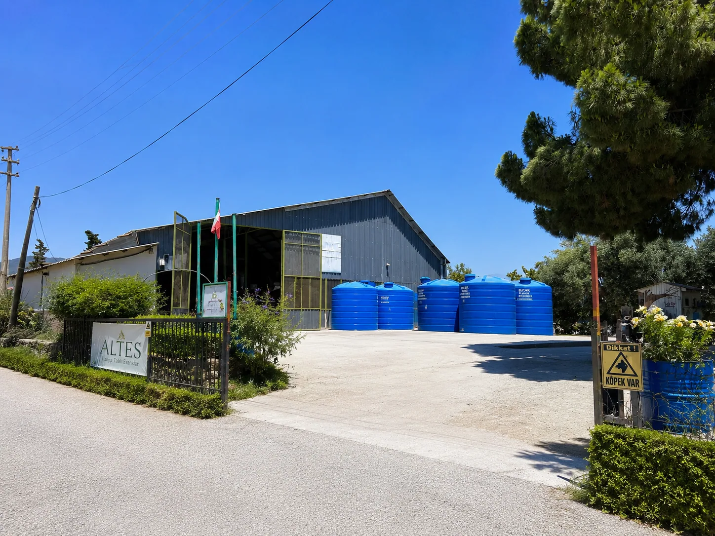 ALTES fabrika dış görünüşü