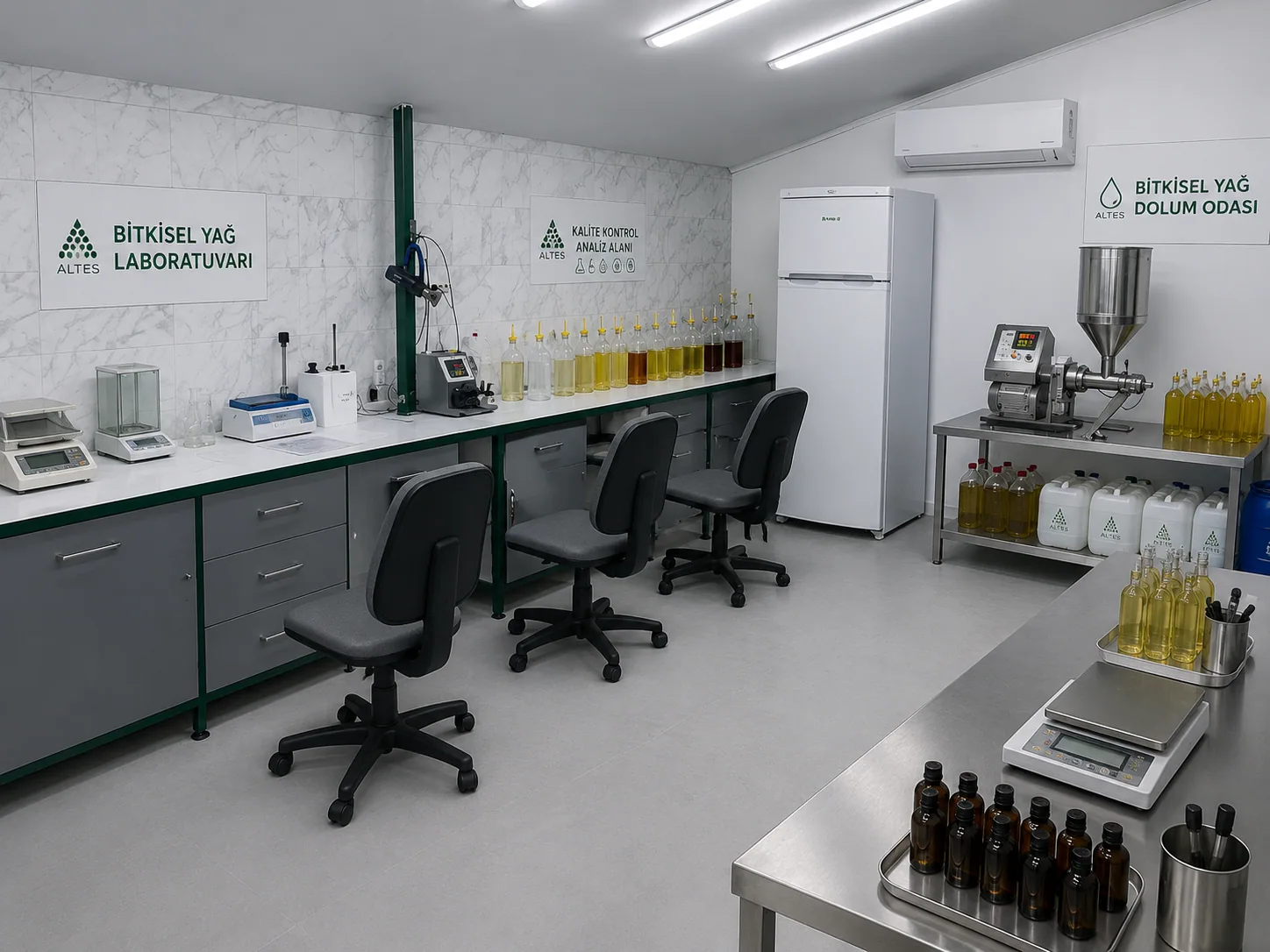 Laboratuvar ve Dolum