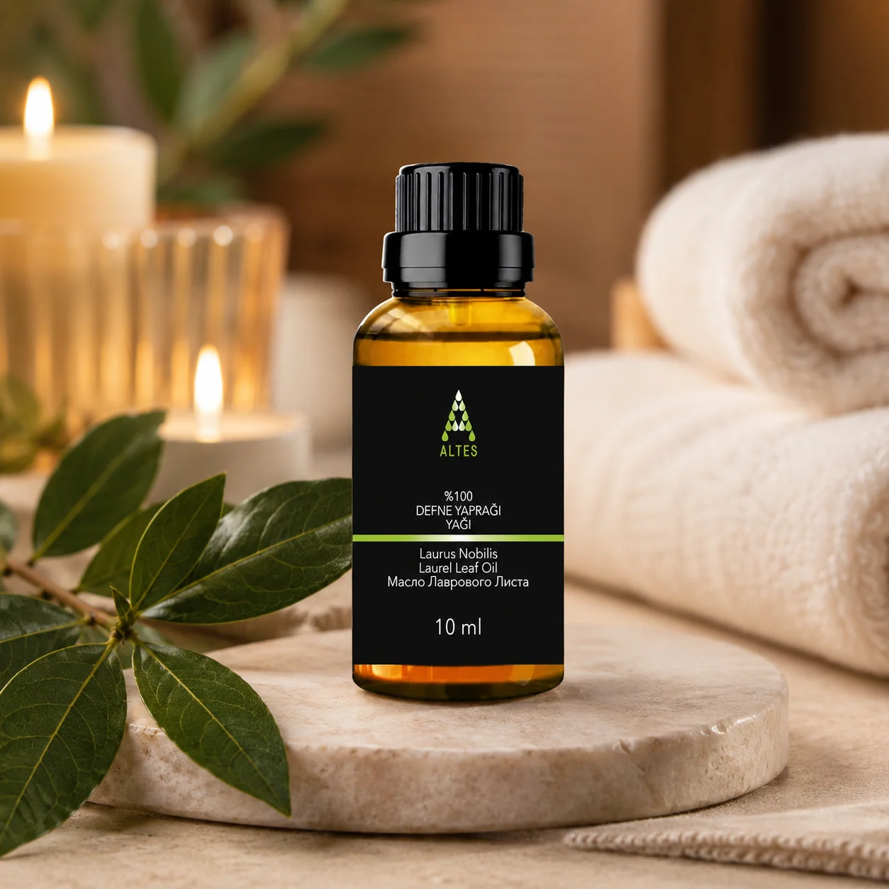 Defne Yaprağı Uçucu Yağı 10 ml – %100 Saf ve Doğal